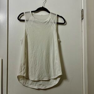 lululemon athletica Lightweight Cream Tank